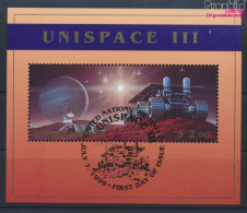 UNO - New York Block16 (kompl.Ausg.) Gestempelt 1999 UNISPACE III (10063931 - Gebruikt