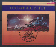 UNO - New York Block16 (kompl.Ausg.) Gestempelt 1999 UNISPACE III (10063933 - Oblitérés