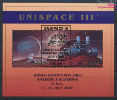 UNO - New York Block16I (kompl.Ausg.) Gestempelt 1999 UNISPACE III (10063941 - Gebraucht