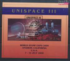 UNO - New York Block16I (kompl.Ausg.) Gestempelt 1999 UNISPACE III (10063942 - Oblitérés