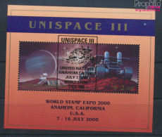 UNO - New York Block16I (kompl.Ausg.) Gestempelt 1999 UNISPACE III (10063946 - Usados