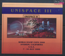 UNO - New York Block16I (kompl.Ausg.) Gestempelt 1999 UNISPACE III (10063947 - Usati