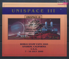 UNO - New York Block16I (kompl.Ausg.) Gestempelt 1999 UNISPACE III (10063954 - Usados