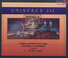 UNO - New York Block16I (kompl.Ausg.) Gestempelt 1999 UNISPACE III (10063955 - Gebruikt