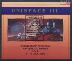 UNO - New York Block16I (kompl.Ausg.) Gestempelt 1999 UNISPACE III (10063957 - Gebruikt