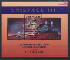 UNO - New York Block16I (kompl.Ausg.) Gestempelt 1999 UNISPACE III (10063959 - Usados