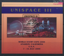 UNO - New York Block16I (kompl.Ausg.) Gestempelt 1999 UNISPACE III (10063960 - Gebruikt