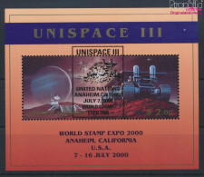 UNO - New York Block16I (kompl.Ausg.) Gestempelt 1999 UNISPACE III (10063964 - Usati