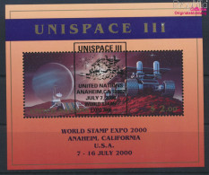 UNO - New York Block16I (kompl.Ausg.) Gestempelt 1999 UNISPACE III (10063966 - Gebruikt