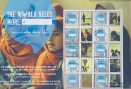 UN - NEW York 1363-1372 Sheetlet (complete Issue) Unmounted Mint / Never Hinged 2013 World The Humanitarian Help - Ongebruikt