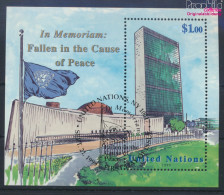 UNO - New York Block17 (kompl.Ausg.) Gestempelt 1999 In Memoriam - Gefallene (10064444 - Used Stamps