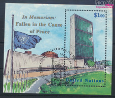 UNO - New York Block17 (kompl.Ausg.) Gestempelt 1999 In Memoriam - Gefallene (10064456 - Used Stamps