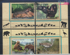 UNO - New York 831-834 (kompl.Ausg.) Gestempelt 2000 Gefährdete Tiere (10064415 - Usati