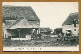 LE PERRAY  (78)  : " FERME DU ROSEAU - LA MARE " - Le Perray En Yvelines