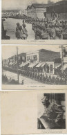 SALONIQUE -GRECE - GUERRE 1914-18 - LOT DE 5 CARTES TROUPES MILITAIRES - - Weltkrieg 1914-18