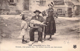 FOLKLORE - Le Bourbonnais - Préparatifs De La Fête - Carte Postale Ancienne - Música