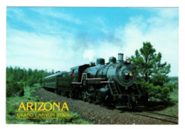 Etats Unis USA United Arizona Grand Canyon State Train Railroad Engine 29 - Gran Cañon