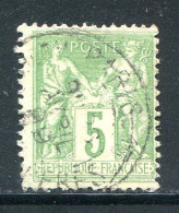 FRANCE- Y&T N°106- Oblitéré - 1898-1900 Sage (Type III)
