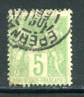 FRANCE- Y&T N°106- Oblitéré - 1898-1900 Sage (Type III)