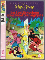 Hachette - Bibliothèque Rose - Walt Disney - "Les 3 Petits Cochons Et Les Lunettes Magiques" - 1983 - Biblioteca Rosa