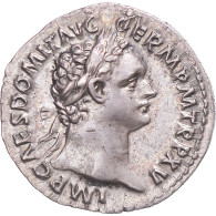 Monnaie, Domitien, Denier, 95-96, Rome, TTB+, Argent, RIC:789 - La Dinastía Flavia (69 / 96)