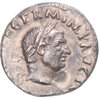 Monnaie, Vitellius, Denier, 69, Rome, TTB, Argent, RIC:107 - Les Flaviens (69 à 96)