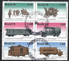 BRESIL Ca.1979: Bloc "U.P.U." Obl. - Used Stamps