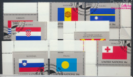 UNO - New York 862-869 (kompl.Ausg.) Gestempelt 2001 Flaggen Der UNO-Staaten (10064358 - Gebraucht