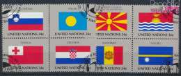 UNO - New York 862-869 (kompl.Ausg.) Gestempelt 2001 Flaggen Der UNO-Staaten (10064364 - Usados