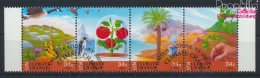 UNO - New York 884-887 Viererstreifen (kompl.Ausg.) Gestempelt 2001 Klimaänderung (10064332 - Used Stamps