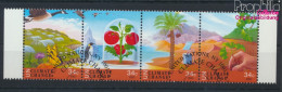UNO - New York 884-887 Viererstreifen (kompl.Ausg.) Gestempelt 2001 Klimaänderung (10064334 - Used Stamps