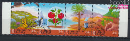 UNO - New York 884-887 Viererstreifen (kompl.Ausg.) Gestempelt 2001 Klimaänderung (10064337 - Used Stamps