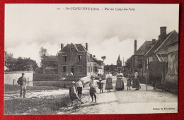 CPA  - Ste Geneviève - (Oise) - Rue Du Camp Du Puits - Sainte-Geneviève