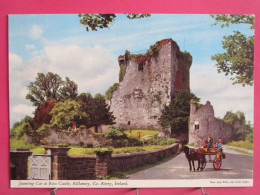 Irlande - Kerry - Killarney - Jaunting Car At Ross Castle - R/verso - Kerry