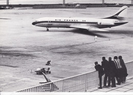 S.E  210 "CARAVELLE ",FICHE TECNIQUE PUBLIEE PAR LE SERVICE DE L'INFORMATION D'AIR  FRANCE  197 - Figuras Desolladas