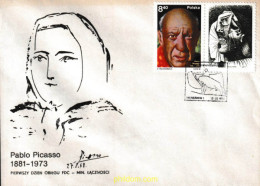 541226 MNH POLONIA 1981 100 ANIVERSARIO DEL NACIMIENTO DEL PINTOR PABLO PICASSO - Sonstige & Ohne Zuordnung