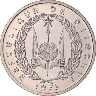 Monnaie, Djibouti, 50 Francs, 1977, Paris, ESSAI, FDC, Cupro-nickel, KM:E6 - Gibuti