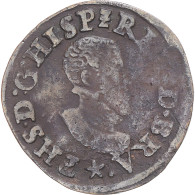 Monnaie, Pays-Bas Espagnols, Philippe II, Double Courte, Maastricht, TB+, Cuivre - …-1795 : Oude Periode