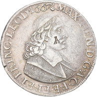 Monnaie, Principauté De Liège, Maximilien Henri De Bavière, Ducaton, 1667 - Andere & Zonder Classificatie