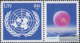 UN - New York 1032Zf With Zierfeld (complete Issue) Unmounted Mint / Never Hinged 2006 Grußmarke - Ungebraucht