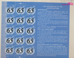UNO - New York 1226Klb Kleinbogen (kompl.Ausg.) Postfrisch 2010 Emblem (10050784 - Neufs