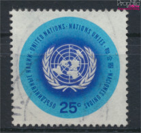 UNO - New York 159y (kompl.Ausg.) Floureszierendes Papier Gestempelt 1976 Freimarken (10049243 - Used Stamps