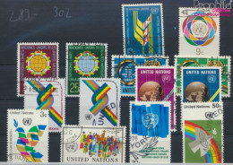 UNO - New York 289-302 (kompl.Ausg.) Jahrgang 1976 Komplett Gestempelt 1976 WFC, Postverwaltung U.a. (10063554 - Used Stamps