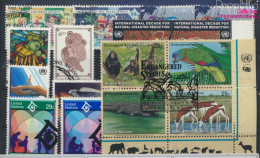 UNO - New York 661-678 (kompl.Ausg.) Jahrgang 1994 Komplett Gestempelt 1994 Familie, Fauna, UNHCR U.a. (10063522 - Used Stamps