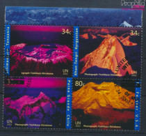 UNO - New York 896-899 Viererblock (kompl.Ausg.) Gestempelt 2002 Berge (10063496 - Used Stamps