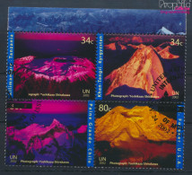 UNO - New York 896-899 Viererblock (kompl.Ausg.) Gestempelt 2002 Berge (10063497 - Used Stamps