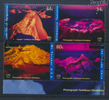 UNO - New York 896-899 Viererblock (kompl.Ausg.) Gestempelt 2002 Berge (10063498 - Used Stamps