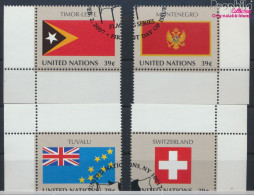 UNO - New York 1041-1044 (kompl.Ausg.) Gestempelt 2007 Flaggen (10063476 - Used Stamps