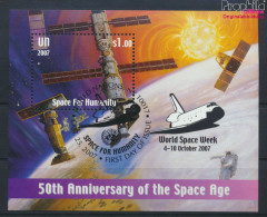 UNO - New York Block27I (kompl.Ausg.) Gestempelt 2007 Weltraumfahrt (10063466 - Usados