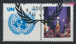 UNO - New York 1096Zf Mit Zierfeld (kompl.Ausg.) Gestempelt 2008 Grußmarke (10063460 - Usados